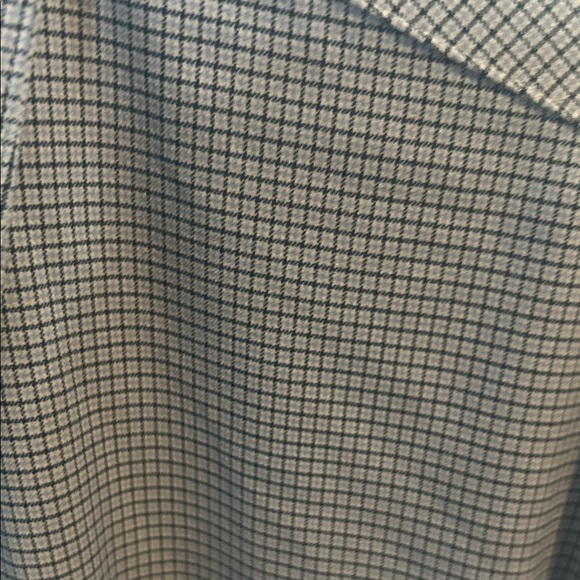 Mizzen+Main Blue Checkered Dress Shirt - Picture 4 of 6